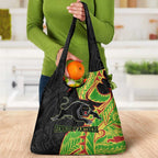 Penrith Panthers Grocery Bag Polynesian Tribal Tattoo Pacific Sport Art
