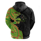 Penrith Panthers Hoodie Polynesian Tribal Tattoo Pacific Sport Art