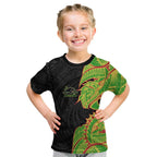 Penrith Panthers Kid T Shirt Polynesian Tribal Tattoo Pacific Sport Art