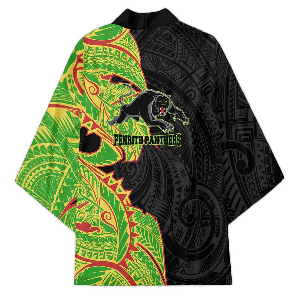 Penrith Panthers Kimono Polynesian Tribal Tattoo Pacific Sport Art