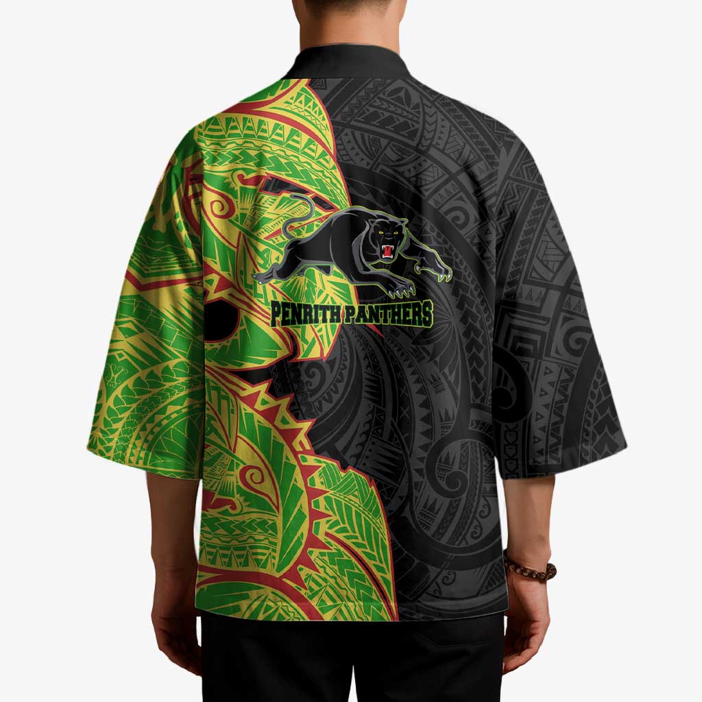 Penrith Panthers Kimono Polynesian Tribal Tattoo Pacific Sport Art