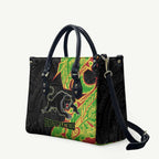 Penrith Panthers Leather Bag Polynesian Tribal Tattoo Pacific Sport Art