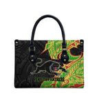 Penrith Panthers Leather Bag Polynesian Tribal Tattoo Pacific Sport Art