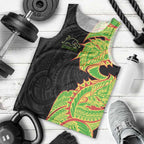 Penrith Panthers Men Tank Top Polynesian Tribal Tattoo Pacific Sport Art