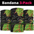 Penrith Panthers Neck Gaiter Polynesian Tribal Tattoo Pacific Sport Art