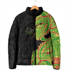 Penrith Panthers Padded Jacket Polynesian Tribal Tattoo Pacific Sport Art