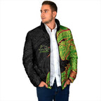 Penrith Panthers Padded Jacket Polynesian Tribal Tattoo Pacific Sport Art