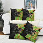 Penrith Panthers Pillow Cover Polynesian Tribal Tattoo Pacific Sport Art