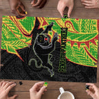 Penrith Panthers Puzzle Polynesian Tribal Tattoo Pacific Sport Art