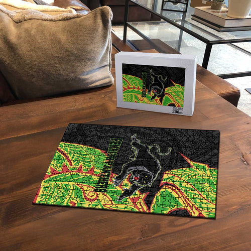 Penrith Panthers Puzzle Polynesian Tribal Tattoo Pacific Sport Art