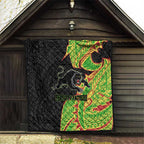 Penrith Panthers Quilt Polynesian Tribal Tattoo Pacific Sport Art