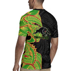 Penrith Panthers Rugby Jersey Polynesian Tribal Tattoo Pacific Sport Art
