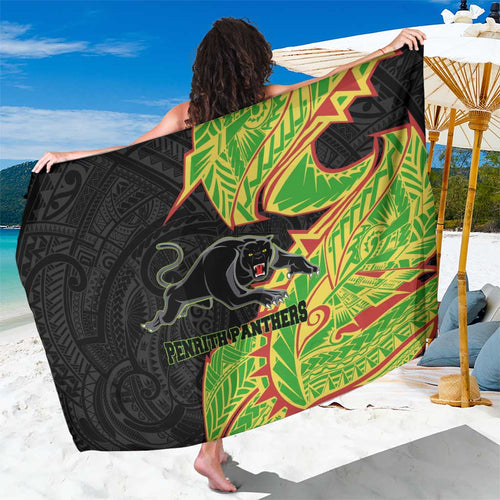 Penrith Panthers Sarong Polynesian Tribal Tattoo Pacific Sport Art