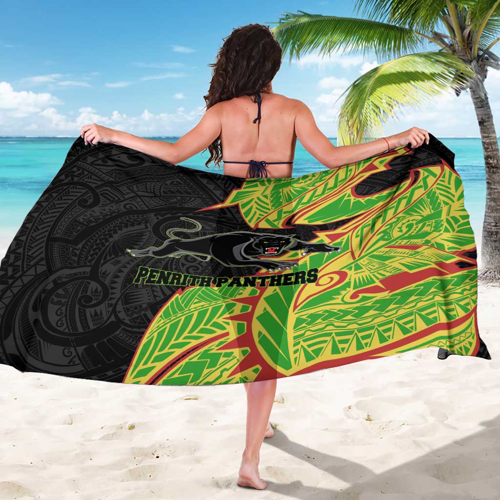 Penrith Panthers Sarong Polynesian Tribal Tattoo Pacific Sport Art