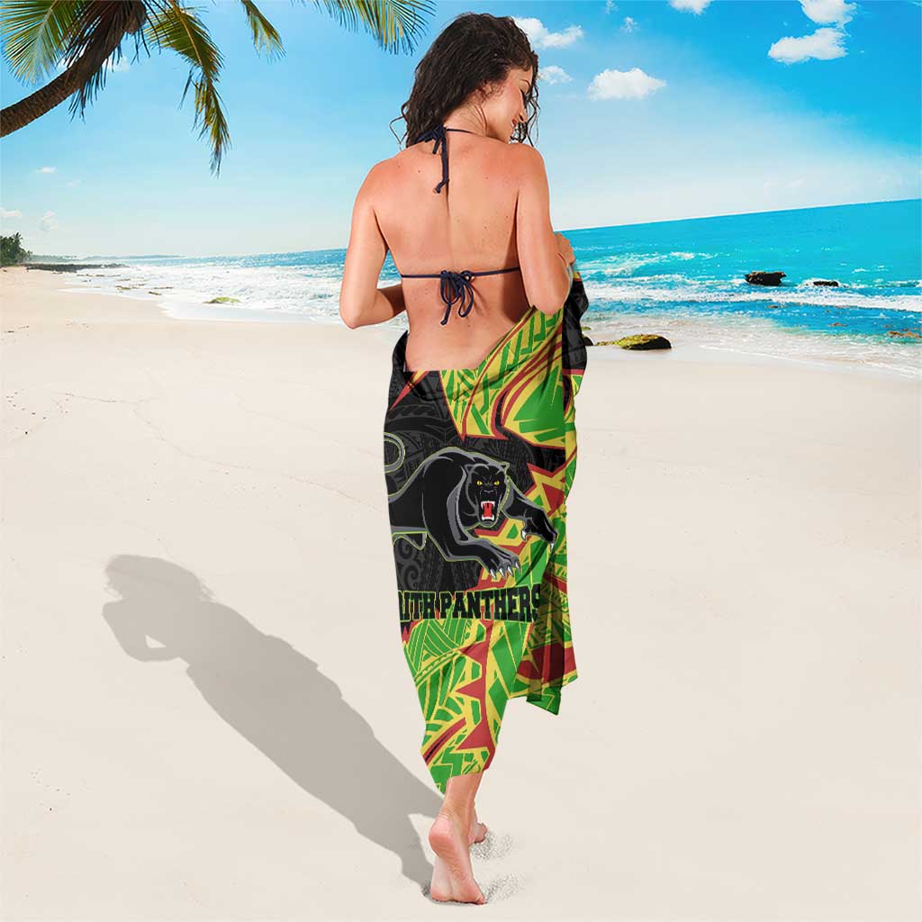 Penrith Panthers Sarong Polynesian Tribal Tattoo Pacific Sport Art