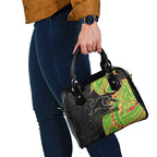 Penrith Panthers Shoulder Handbag Polynesian Tribal Tattoo Pacific Sport Art