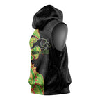 Penrith Panthers Sleeveless Hoodie Polynesian Tribal Tattoo Pacific Sport Art