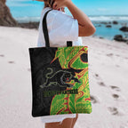 Penrith Panthers Tote Bag Polynesian Tribal Tattoo Pacific Sport Art