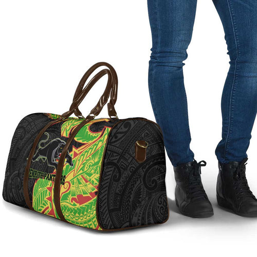 Penrith Panthers Travel Bag Polynesian Tribal Tattoo Pacific Sport Art