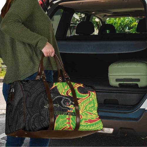Penrith Panthers Travel Bag Polynesian Tribal Tattoo Pacific Sport Art