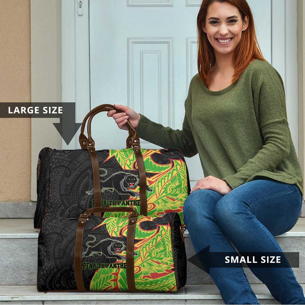Penrith Panthers Travel Bag Polynesian Tribal Tattoo Pacific Sport Art