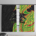 Penrith Panthers Window Curtain Polynesian Tribal Tattoo Pacific Sport Art