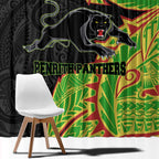 Penrith Panthers Window Curtain Polynesian Tribal Tattoo Pacific Sport Art