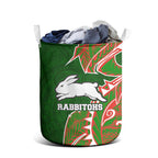 South Sydney Rabbitohs Laundry Basket Polynesian Tribal Tattoo Pacific Sport Art
