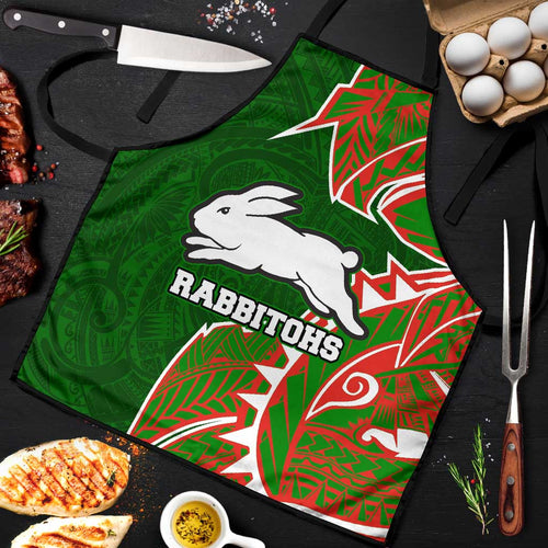 South Sydney Rabbitohs Apron Polynesian Tribal Tattoo Pacific Sport Art