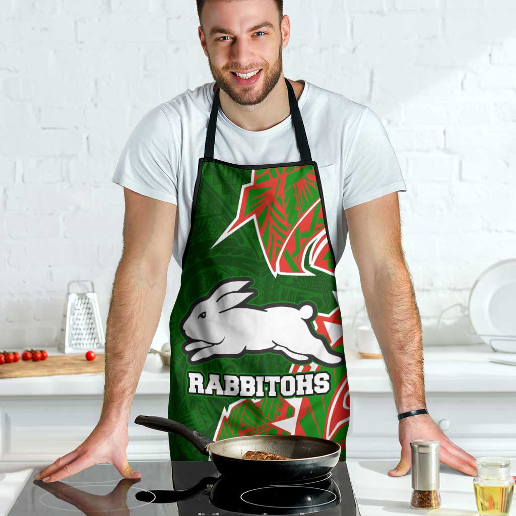 South Sydney Rabbitohs Apron Polynesian Tribal Tattoo Pacific Sport Art