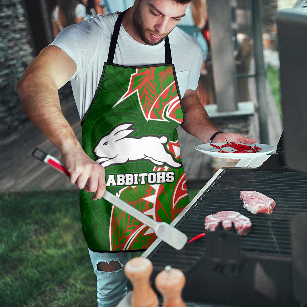 South Sydney Rabbitohs Apron Polynesian Tribal Tattoo Pacific Sport Art
