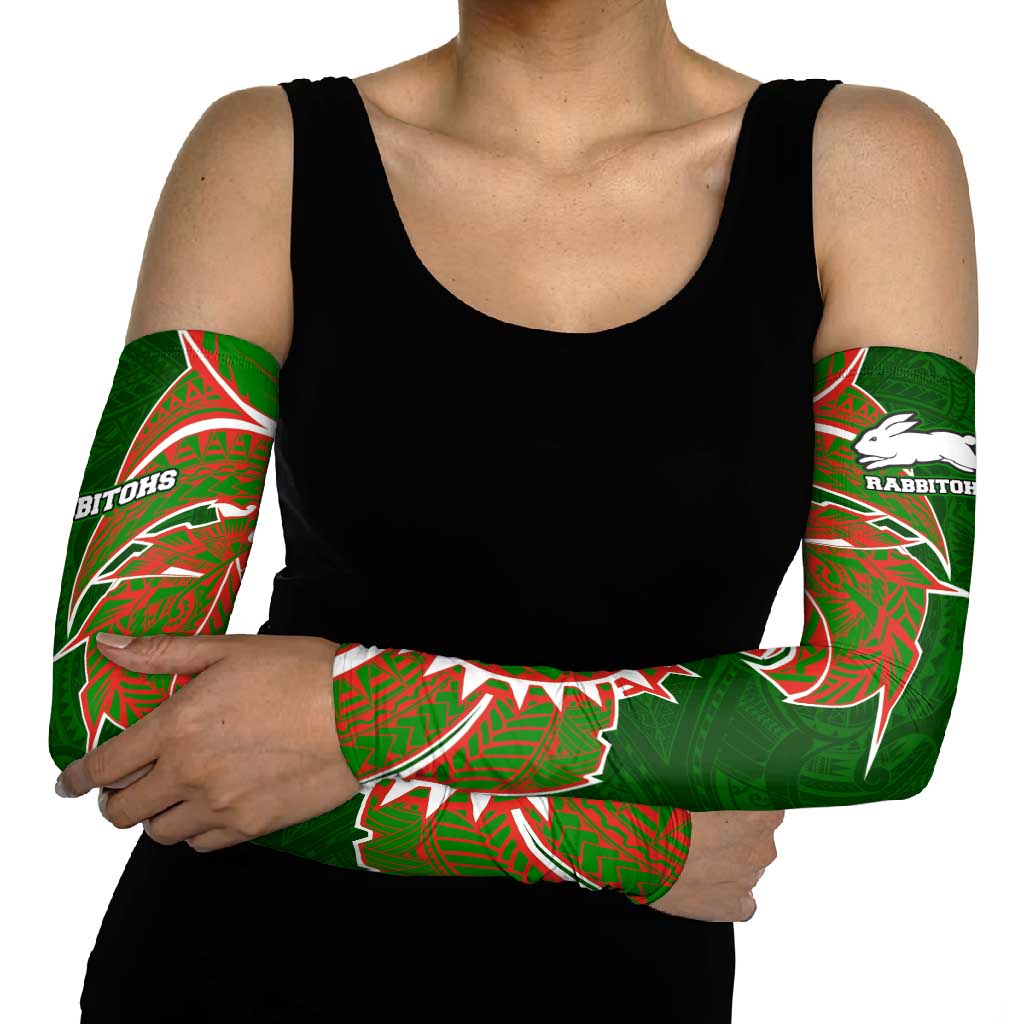 South Sydney Rabbitohs Arm Sleeves Polynesian Tribal Tattoo Pacific Sport Art