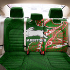 South Sydney Rabbitohs Back Car Seat Cover Polynesian Tribal Tattoo Pacific Sport Art