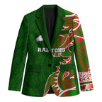 South Sydney Rabbitohs Blazer Polynesian Tribal Tattoo Pacific Sport Art