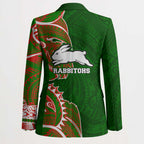 South Sydney Rabbitohs Blazer Polynesian Tribal Tattoo Pacific Sport Art