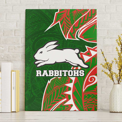 South Sydney Rabbitohs Canvas Wall Art Polynesian Tribal Tattoo Pacific Sport Art