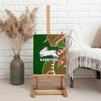 South Sydney Rabbitohs Canvas Wall Art Polynesian Tribal Tattoo Pacific Sport Art