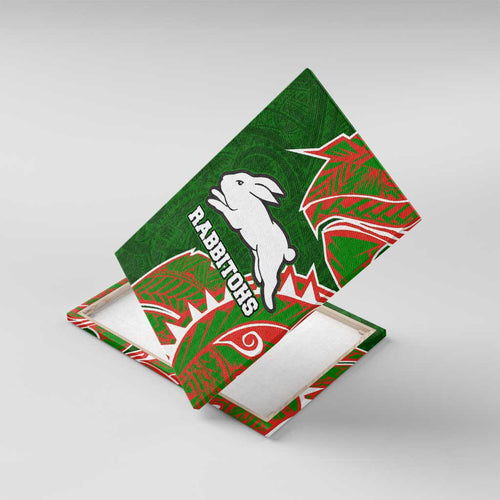South Sydney Rabbitohs Canvas Wall Art Polynesian Tribal Tattoo Pacific Sport Art