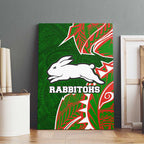 South Sydney Rabbitohs Canvas Wall Art Polynesian Tribal Tattoo Pacific Sport Art