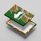 South Sydney Rabbitohs Canvas Wall Art Polynesian Tribal Tattoo Pacific Sport Art