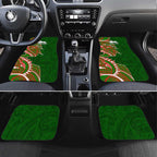 South Sydney Rabbitohs Car Mats Polynesian Tribal Tattoo Pacific Sport Art