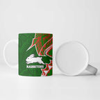South Sydney Rabbitohs Ceramic Mug Polynesian Tribal Tattoo Pacific Sport Art