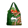 South Sydney Rabbitohs Grocery Bag Polynesian Tribal Tattoo Pacific Sport Art