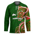 South Sydney Rabbitohs Hockey Jersey Polynesian Tribal Tattoo Pacific Sport Art