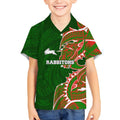 South Sydney Rabbitohs Kid Hawaiian Shirt Polynesian Tribal Tattoo Pacific Sport Art