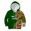 South Sydney Rabbitohs Kid Hoodie Polynesian Tribal Tattoo Pacific Sport Art