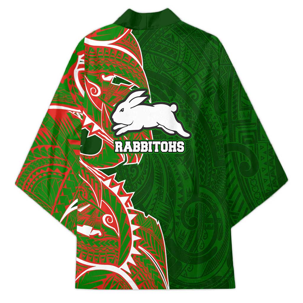South Sydney Rabbitohs Kimono Polynesian Tribal Tattoo Pacific Sport Art