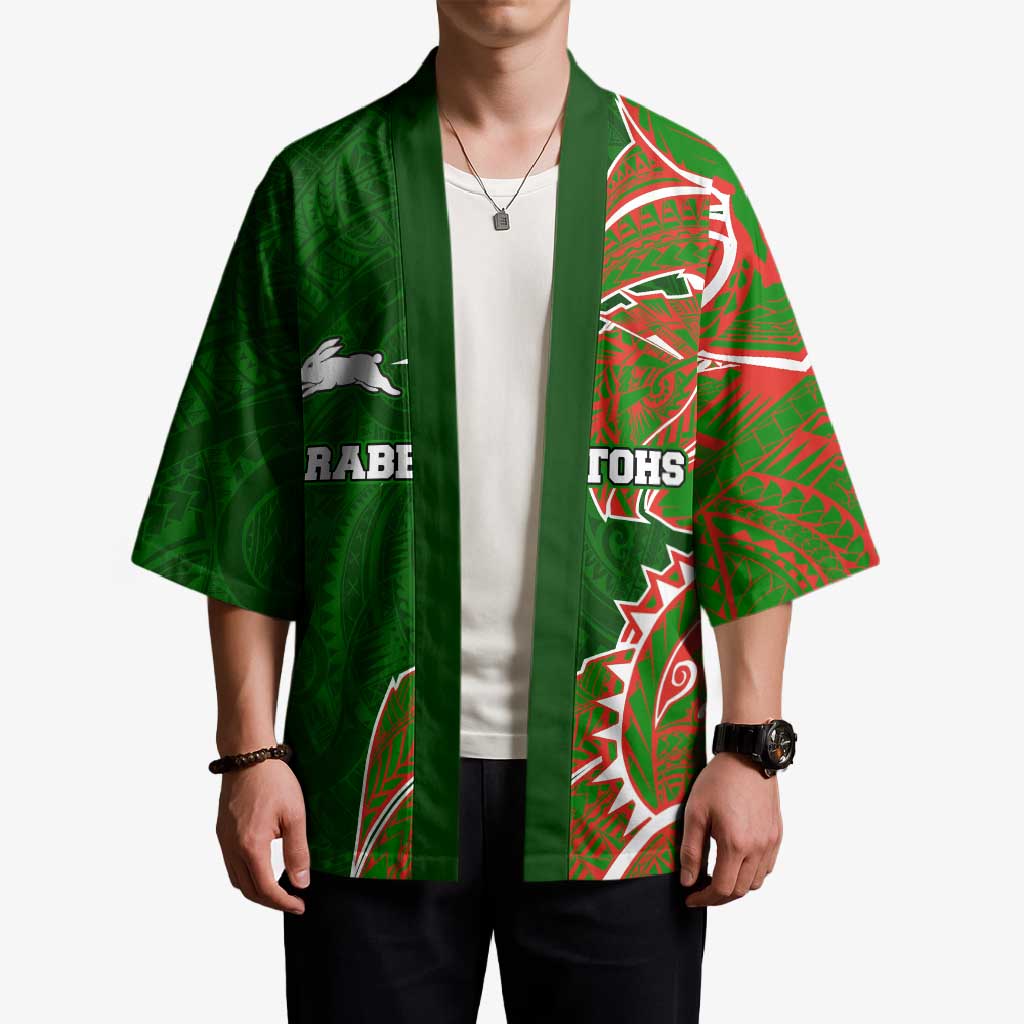 South Sydney Rabbitohs Kimono Polynesian Tribal Tattoo Pacific Sport Art