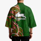 South Sydney Rabbitohs Kimono Polynesian Tribal Tattoo Pacific Sport Art