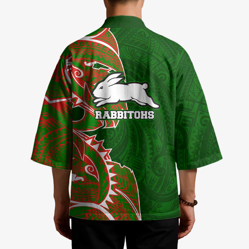 South Sydney Rabbitohs Kimono Polynesian Tribal Tattoo Pacific Sport Art